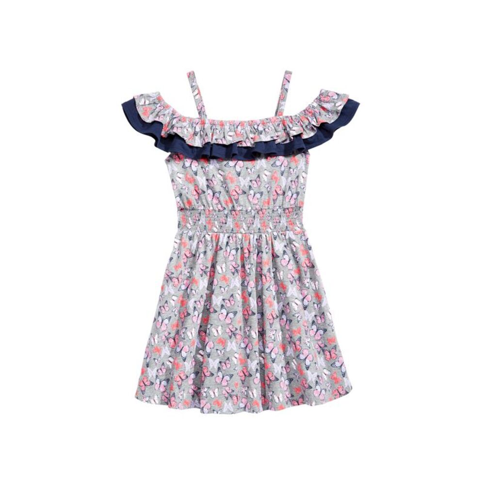Epic Threads Butterfly Print Ruffle Dress Big Girls